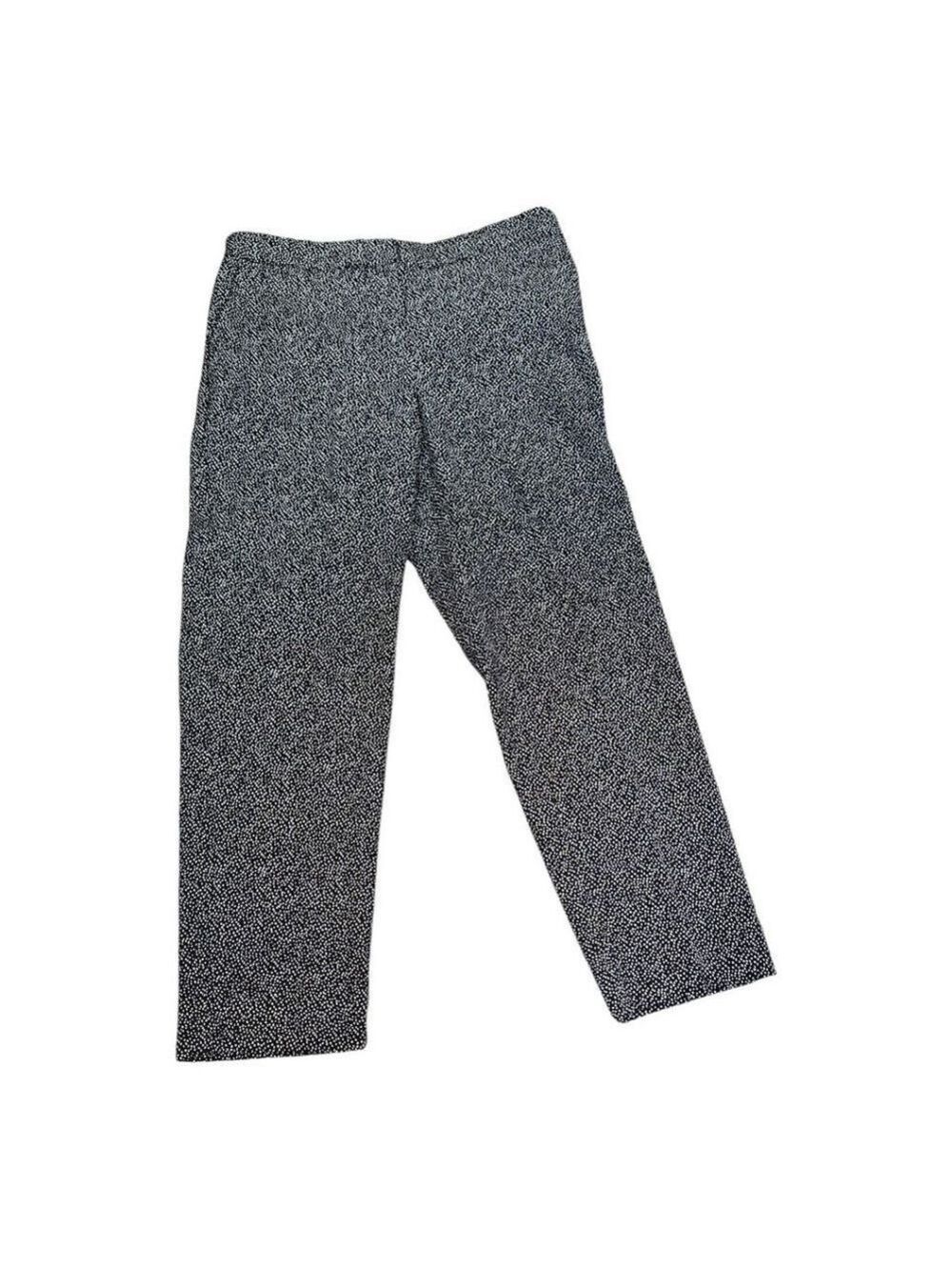 ST. JOHN Pants, Size 12, Black/White - Picture 5 of 14